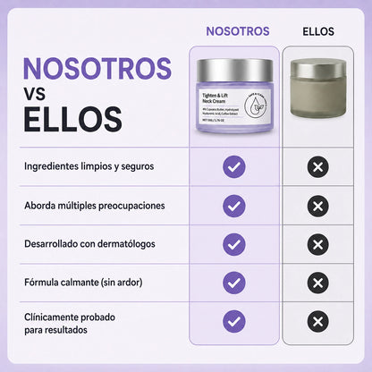 Crema para el cuello Tighten & Lift